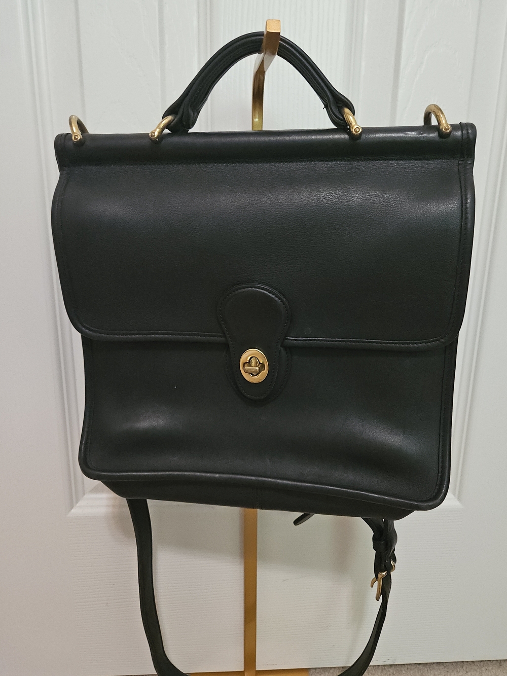 Vintage Coach Leather Shoulder/Messenger bag